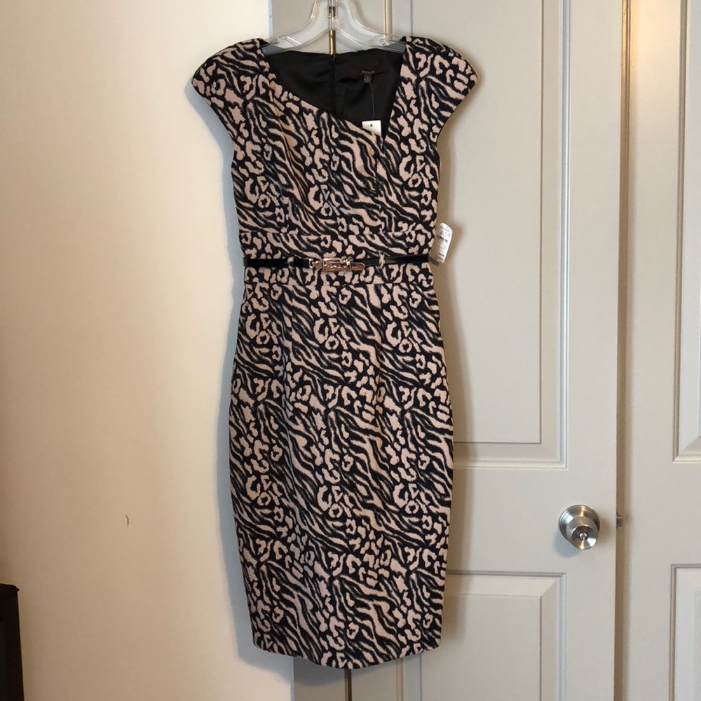 Animal Print sheath dress
